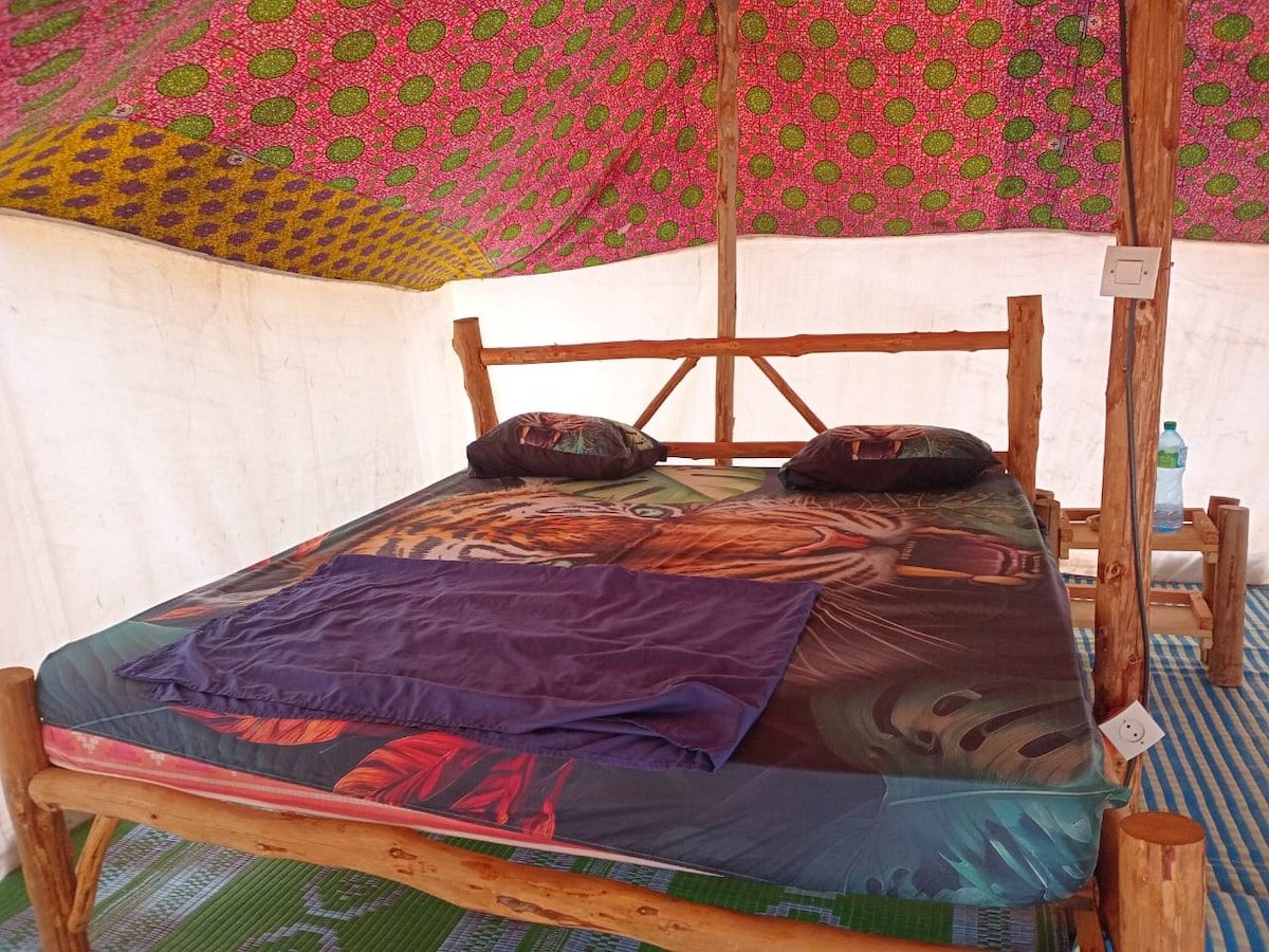Bare pitch - Camping Les Jardins Fleuris de Lompoul-sur-Mer